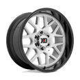 thumbnail image 3 of XD Aluminum Rim XD849 GRENADE 2 20X9in Brushed Milled with Gloss Black Lip Finish, XD84929080500, 3 of 5