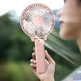 thumbnail image 6 of YiBai Usb Handheld Small Fan Foldable Silent Strong Wind Desktop Portable Charging High Speed Mini Fan Gift, Pink #N.484, 6 of 6