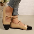 thumbnail image 5 of longantii Mary Jane Shoes Women Slip on Dressy Flats Shoes for Women 2026 New Fashion Non-Slip Shoes for Casual Work Office Brown, 5 of 5