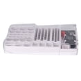 thumbnail image 4 of Battery Holder, Large Capacity Accurate Search Soft Padding Strong Practicality Battery Storage Box Transparent Lid  For Kitchens, 4 of 8
