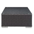 thumbnail image 4 of LexMod Sojourn Outdoor Patio Ottoman, Sunbrella Canvas Navy'), 4 of 5