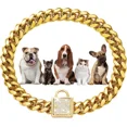 thumbnail image 1 of Collar De Cadena Para Perro, Collar De Metal Para Caminar Co, 1 of 7