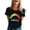 Black, variant on Womens Tops 2026 Trendy Plus Size Short Sleeve Casual Blouse Fit Soft Going Out Boho T-Shirts S-3XL