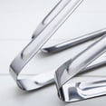 thumbnail image 6 of Visland Stainless Steel Tongs Salads Bread Ham BBQ Fillets Tools Tongs With Mesh Hole Clamp tongs Cooking Tongs, Serving Tongs, Salad, Frying, BBQ Tongs, 6 of 7