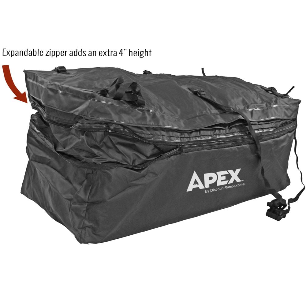 Waterproof Hitch Cargo Carrier Rack Bag With Expandable Height Waterproof Hitch Cargo Carrier Rack Bag With Expandable Height