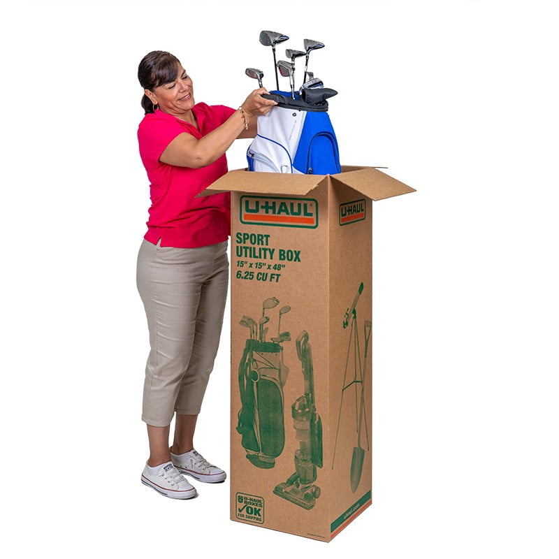 U-Haul Sports Utility Box- 15 x15 x48