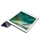 thumbnail image 5 of Funda de cuero con tapa horizontal y textura Custer para iPad 9.7 (2018) y iPad 9.7 (2017), con tres pliegues y función de suspensión/activación (negra), 5 of 5