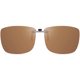 thumbnail image 1 of Gafas de sol polarizadas CAXMAN con clip marrón UV60 para hombre, 1 of 6