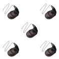 thumbnail image 2 of Wisewang Leather Cover Vintage Classic Pocketed Watch Box Watch Box Chain Chain Watch Storage Holder Bag brown+White 5Set, 2 of 6