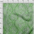 thumbnail image 3 of oneOone Cotton Silk Green Fabric Asian Sewing Material Print Fabric By The Yard 42 Inch Wide, 3 of 4