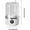 White, variant on COM1950s Portable Mini Washing Machine for Travel, Small Compact Washer for Apartments & Dorms, Ideal for Delicates, Socks, and Underwear