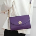 thumbnail image 3 of MKF Collection Andra Crossbody Women’s Bag Stylish Vegan Leather Handbag Purse by Mia K - Navy, 3 of 7