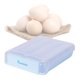 thumbnail image 5 of Eierhouder Eiercontainer Automatisch rollen Stapelbaar Gran capacidad para Azul, 5 of 7