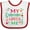 White and Red, variant on Inktastic My Mommom Loves Me Girls Girls Baby Bib