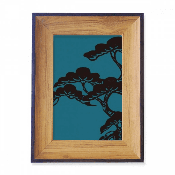 Painting Japanese Culture Blue Photo Frame Exhibition Display Art Desktop Painting