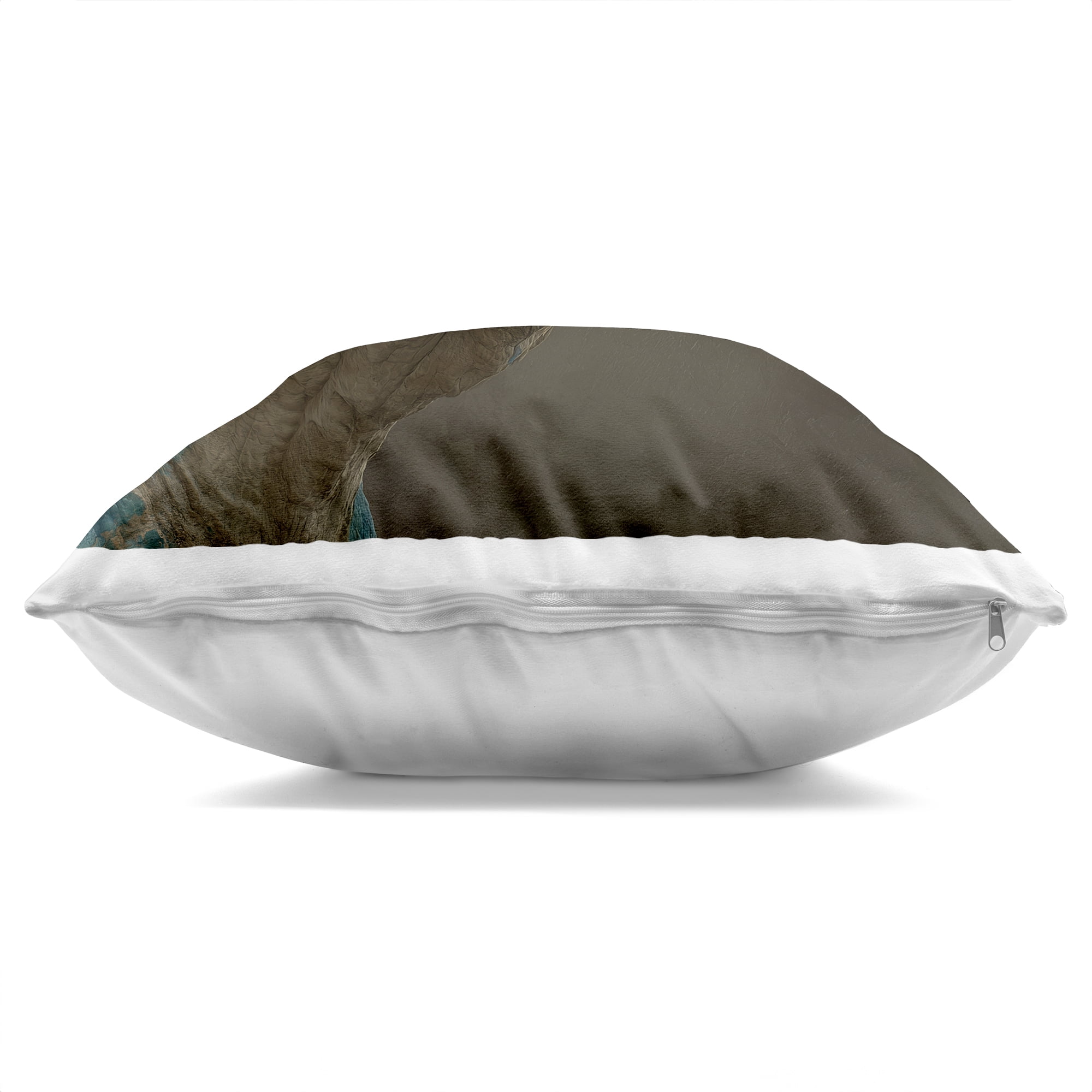 Stupell Industries Cerulean Scaled Dinosaur Detail Decorative Printed Throw Pillow, design by Wumples, 18 x 7 x 18