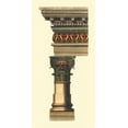thumbnail image 2 of Vision Studio 11x18 White Modern Wood Framed Museum Art Print Titled - Column and Cornice I, 2 of 4