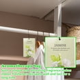 thumbnail image 5 of RAGUPEL 4 Packs Scented Sachets Bag for Drawers and Closets Long-Lasting Home Fragrance Sachet Lavender Rose Jasmine Ocean Vanilla Gardenia Wardrobe Hanging Aromatherapy Bag Remove Mites Mint Green, 5 of 11