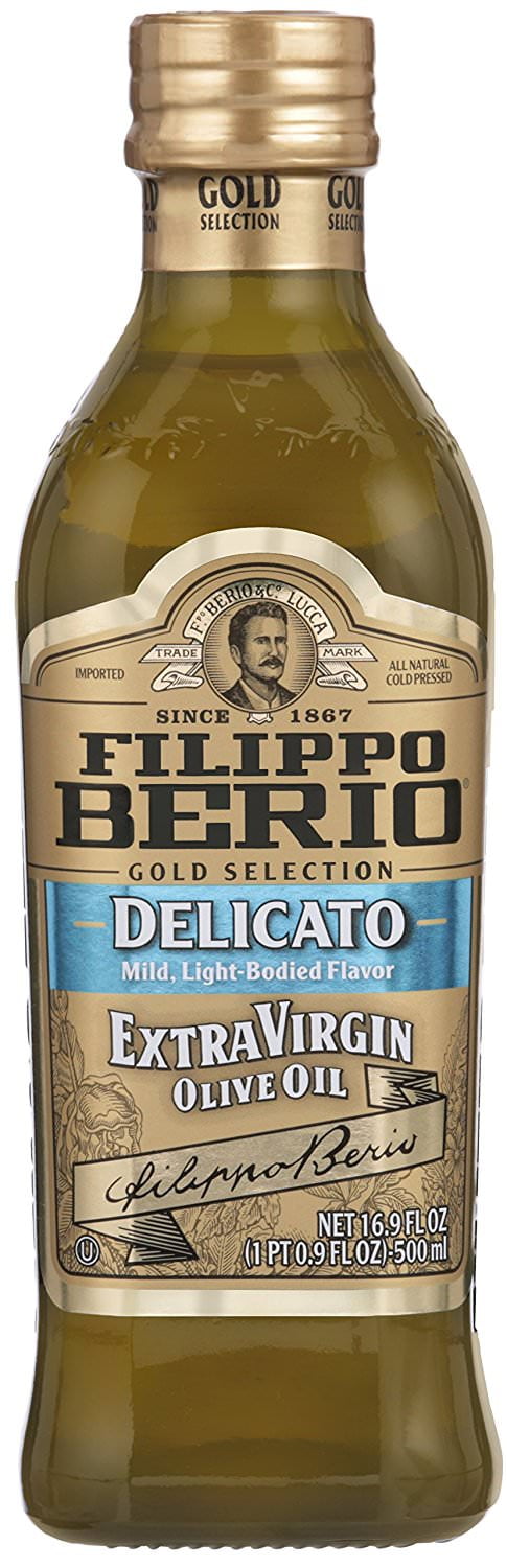 Filippo Berio Gold Selection Extra Virgin Olive Oil, Delicato Mild, 16.9-oz