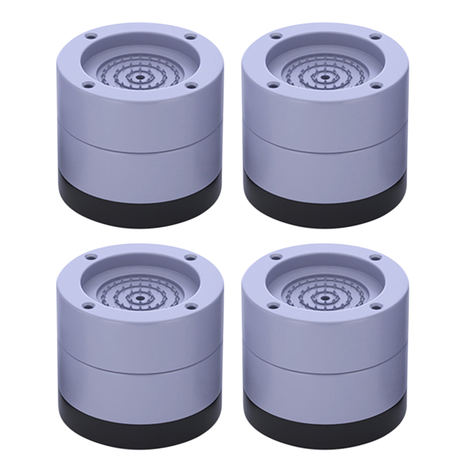 4 Pack Feet Pads Vibration Shock and Noise Cancelling Height Adjustable