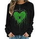 thumbnail image 3 of Ailaofu Spooky Season Sweatshirts Halloween Sweatshirt Women - Halloween Graphic Crewneck Tops Casual, 3 of 5