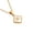 XN-03-K, variant on Jewelry Initial Pendant Necklace for Men Womens, 14K Gold Plated Flower Letter Capital Necklace Alphabets from A-Z Figaro Chain Necklace