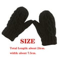 thumbnail image 3 of Skpblutn Glove Er Thicken Finger Thermal Skiing Mitten Knitted Warm Gloves Red One Size, 3 of 4