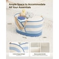 thumbnail image 4 of Organizador para Pañales Babygreat Portátil de Cuerda de Algodón Azul, 4 of 8