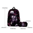 thumbnail image 4 of Mochila de anime japonés y estuche para lápices, mochila de viaje, regalos para adolescentes y estudiantes, 4 of 7