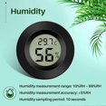 thumbnail image 5 of Mini Digital LCD Thermometer Hygrometer Temperature Humidity -50~70 10%~99% RH Portable Thermometer, 5 of 5