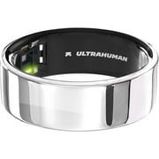 Ultrahuman Ring AIR Size 14 - World’s Lightest Sleep-Tracking Wearable - Space Silver (No Monthly Subscription)