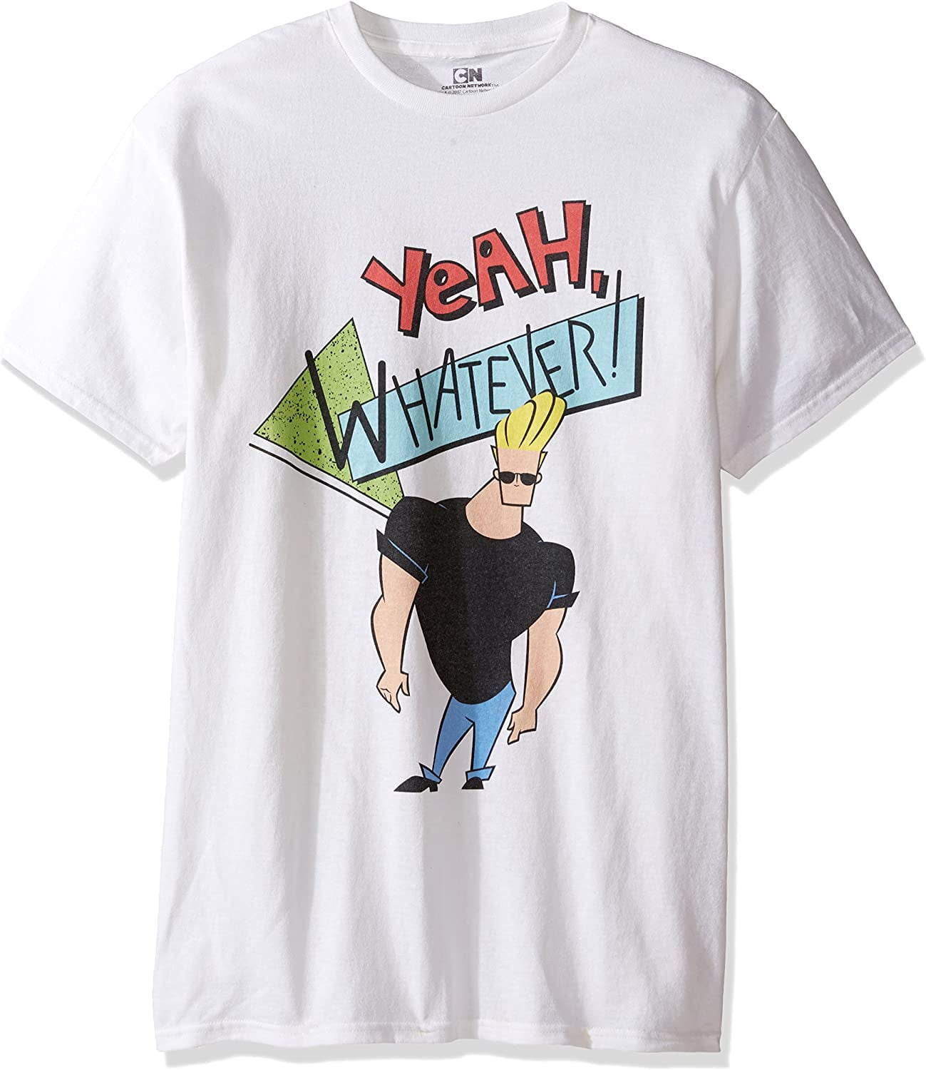 Cartoon Network Johnny Bravo Yeah Whatever T-Shirt Cartoon Network Johnny Bravo Yeah Whatever T-Shirt
