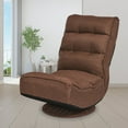 thumbnail image 2 of Costway  6-Position Folding Lazy Sofa  Gaming Chair Fabric  360 Degree Swivel Coffee, 2 of 10