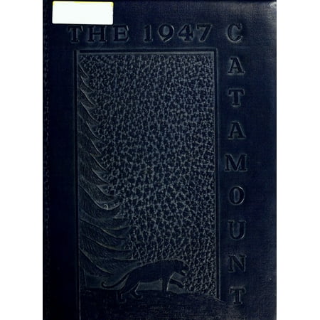 (Custom Reprint) Yearbook: 1947 Potomac State College - Catamount Yearbook (Keyser WV)