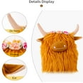 thumbnail image 3 of MeetYTOYS Stuffed Animal 3D Yak Cute Shape Doll Birthday Christmas Clearance Valentine’s Day Gift for Kids Adults Boys Girls, 3 of 4