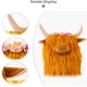thumbnail image 3 of Juguetes para piscina, juguetes para bebés, juguetes para niños pequeños. Muñeco de peluche con forma de yak en 3D, muñeco de simulación, regalo para niños., 3 of 3