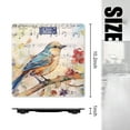 thumbnail image 2 of Bathroom Scale, Highly Accurate Digital Body Scale,Precisely Measures Weight up to 400 lbs-Beautiful Bird With Flowers And Music Notes In The Background, 2 of 4