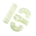 thumbnail image 4 of Juego de tubos para hámster, 8 Uds., tubo deportivo externo, jaula para mascotas, para animales pequeños Amarillo Yuyangstore Tubos de hámster, 4 of 8