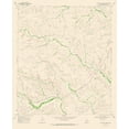 thumbnail image 2 of USGS 20x24 Black Ornate Wood Framed with Double Matting Museum Art Print Titled - Circle Dot Ranch Texas Quad - USGS 1969, 2 of 4