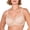 Beige, variant on Women's Full Coverage Bras Underwire Lightly Padded Plus Size Tshirt Sheer Bra