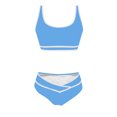 thumbnail image 4 of Bathing Suit Clearance Plus Size Comfortable Swimsuits for Women Funny Two Piece Swimsuits for Women Cute Bikinis for Women 2 Piece High Waisted Swimsuit, 4 of 7