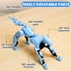 thumbnail image 2 of (Ensamblaje completado) Juego de figuras de acción Titan13 Figura de acción de perro robot Perro robot impreso en 3D Perro robot móvil de múltiples articulaciones Regalo de perro simulado para colecci, 2 of 5