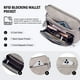 thumbnail image 2 of Monedero tipo bandolera Roulens, ligero, de piel semisuave, 2 of 6