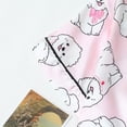 thumbnail image 6 of MAIHAN Pajamas for Women Set 2 Piece Short Sleeve Sleepwear Home Clothing Set Button Down Shirt Pajama Set, 6 of 8
