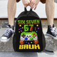 thumbnail image 4 of Six Seven Emojis Backpack Fashion Travel Backpack Laptop Backpack 16ch Simple Backpack, 4 of 8