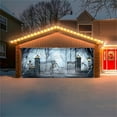 thumbnail image 1 of Oliegs Heated Blanket Halloween Garage Banner For Your Space 400X180CM Chocolate, 1 of 5