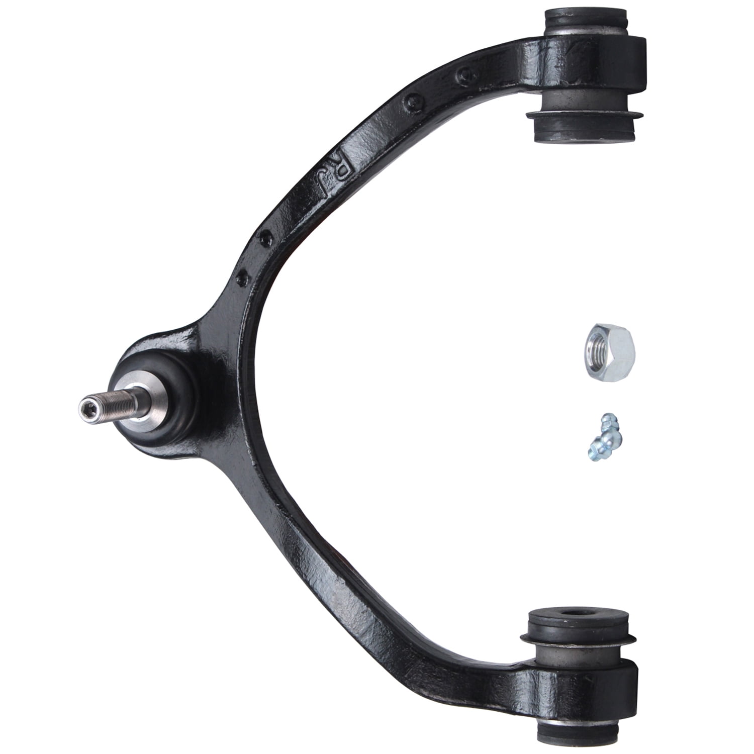 Detroit Axle - Front Upper Control Arms for 2003-2011 Ford Crown Victoria Lincoln Town Car Mercury Grand Marquis, 2003 2004 Marauder 2pc Upper Control Arms w/Ball Joints Assembly Replacement