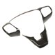 thumbnail image 4 of Embellecedor de volante de 2 uds., pegatina de panel de control estilo fibra de carbono de repuesto para Ford Bronco Sport (CX430) 2021 y posteriores, 4 of 14