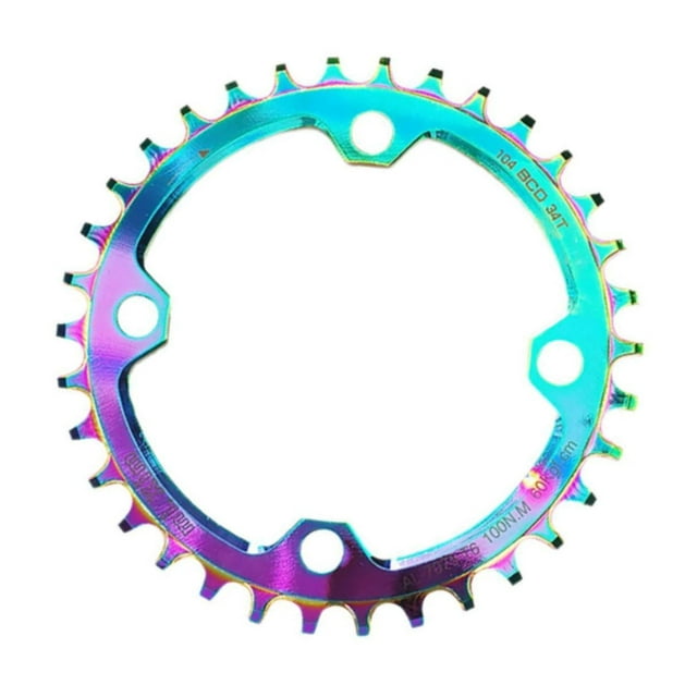 braveheart Vélo pour Modification DH, Boulons de Vélo Non Inclus 34T 34T