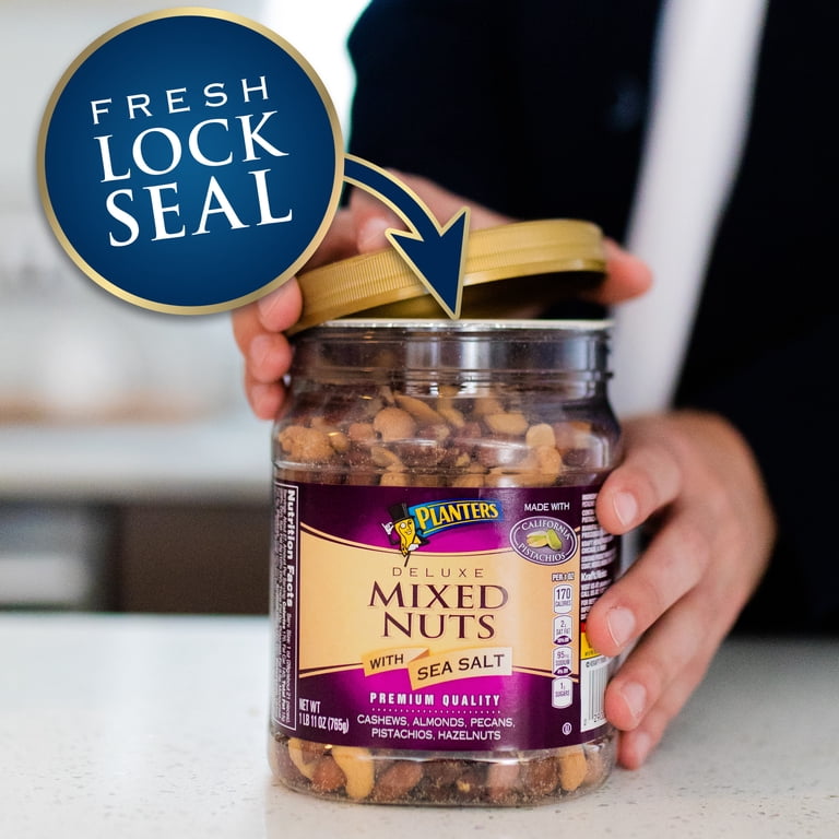 Planters Deluxe Mixed Nuts Nutrition